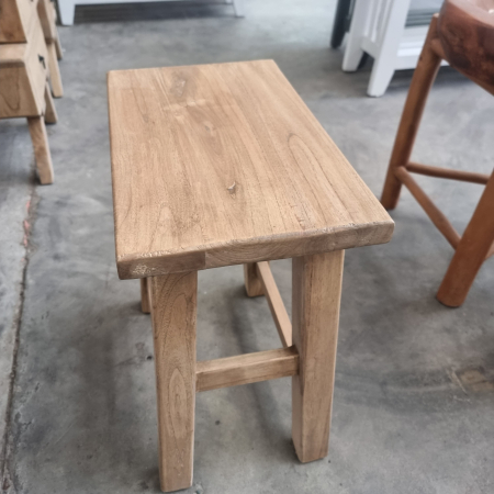 Hardwood stool timber table